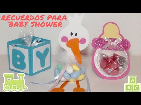 RECUERDOS PARA BABY SHOWER / DIY / SENCILLOS Y...