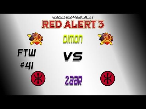 Dimon[S] vs zaar[E] FTW #41 Grand Finals || Red Alert 3