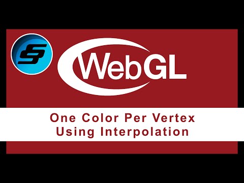 One Color Per Vertex Using Interpolation WebGL Programming