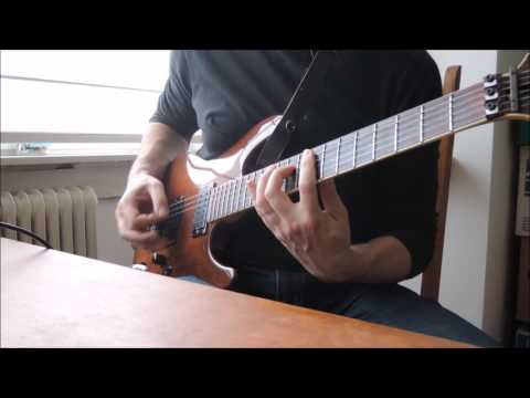 Mechanical Mind (Voivod) - rhythm guitar cover