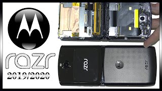 The New 2019/2020 Motorola Razr Disassembly Teardown Repair Video XT20001