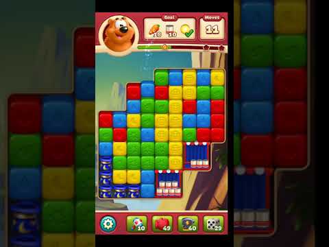 Toon Blast Level 546 NO BOOSTERS ☆ ☆ A S GAMING