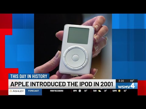This Day in History: Apple announced its first iPod in 2001