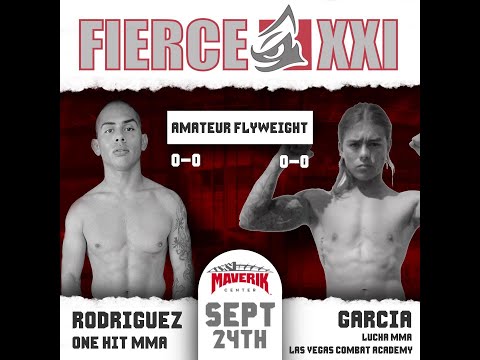 Antonio Garcia vs Guillermo Rodriguez - Fierce Fighting Championship 21