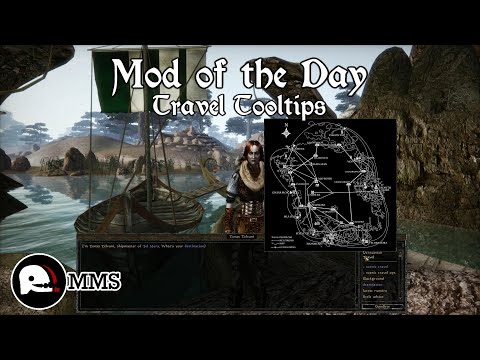 Morrowind Mod of the Day EP181 - Travel Tooltips Showcase