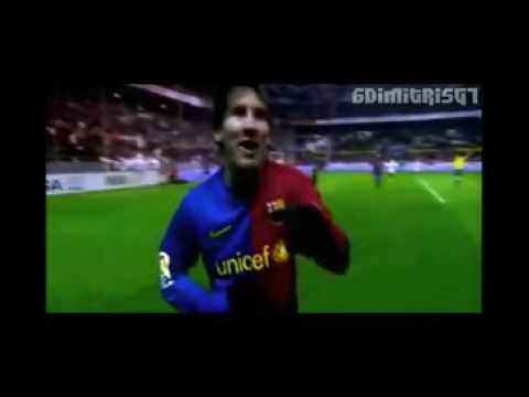 Lionel Messi Top 10 Goals 2008 2009 NEW