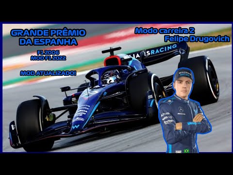 F1 2006 MOD F1 22 - MODO CARREIRA 2 - FUI PEGO DE SURPRESA!