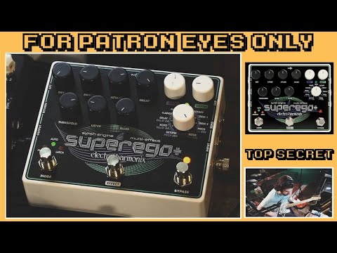 Electro-Harmonix Superego Plus Synth Engine/Multi Effect 2017 - Present Black/Purple/Green image 7