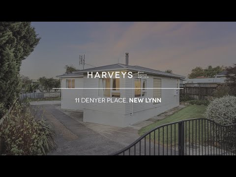 11 Denyer Place, New Lynn, Auckland, 3 Bedrooms, 1 Bathrooms, House