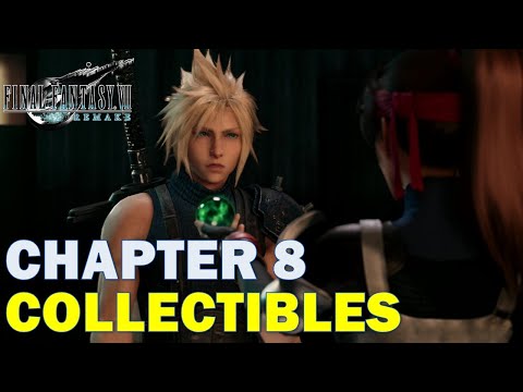 Chapter 8 Collectible Locations | Materia, Armor, Weapon, Music Disc | Final Fantasy 7 Remake