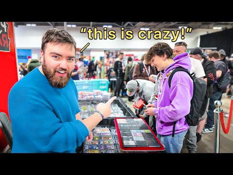 I Had a Line of People ALL DAY! | Pokémon Vendor POV