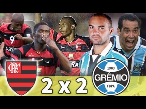 Semifinal da Mercosul 2001 | 1º Jogo | Flamengo 2 x 2 Grêmio | Melhores Momentos e Gols