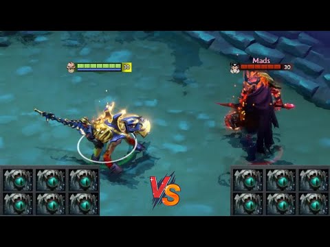 Dota 2 | Lifestealer VS Wraith King lvl 30 | 6x SKADI