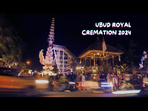 Most Magnificent Royal Cremation Ubud in 2024 - Ubud is full of Tourists - a Rare Ceremony in Bali