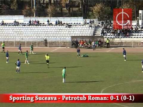 rezumat Sporting Suceava - Petrotub Roman 0-1