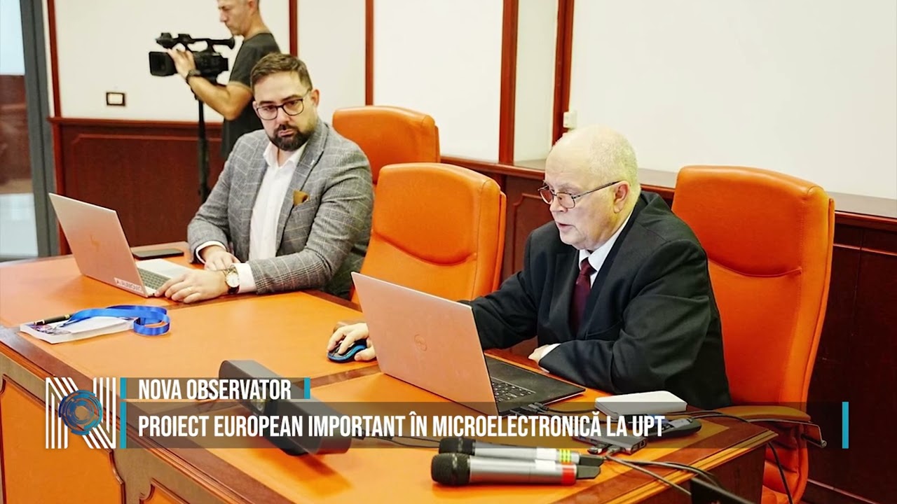 Proiect european important în microelectronică la UPT