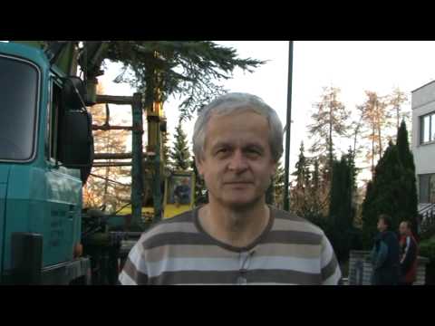 Chrudimský lesník Josef Ludvík František Ressel  už má vánoční stromeček.