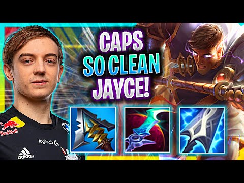CAPS IS SO CLEAN WITH JAYCE! | G2 Caps Plays Jayce Mid vs Qiyana! | Season 2023