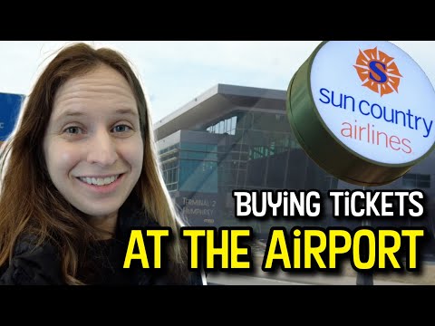 TRYING THIS TRAVEL HACK | Our experience buying SUN COUNTRY FLIGHTS at the AIRPORT