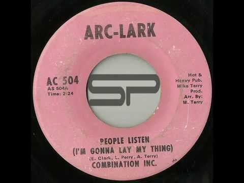 FUNK 45t - COMBINATION INC - People Listen (I'm Gonna Lay My Thing)