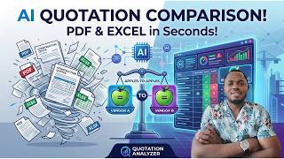 AI Quotation Comparison in SECONDS! | PDF & Excel Adjudication Tool for QS & PMs