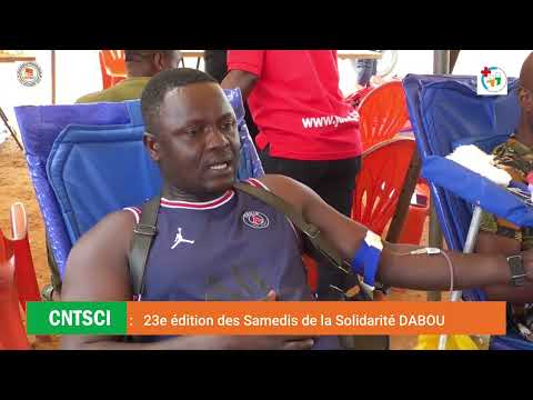 23ᵉ Édition des Samedis de la Solidarité : le CNTSCI honore les donneurs de sang d