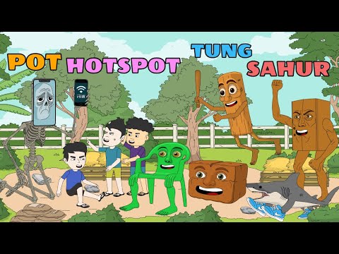BRAINROT HOTSPOT KARKARKERKAR KUR KUR TUNG TUNG SAHUR TRALALA  | Pinoy Animation
