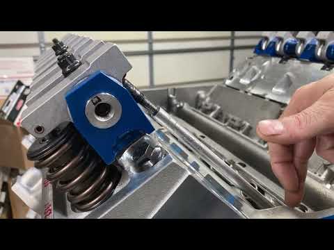 Lykins Motorsports Ford 496FE Rocker Arm Geometry & Pushrod Length Measurements