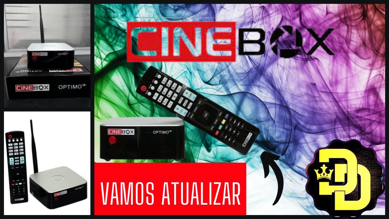 Cinebox Optimo Plus + Atualização - 31/01/2022