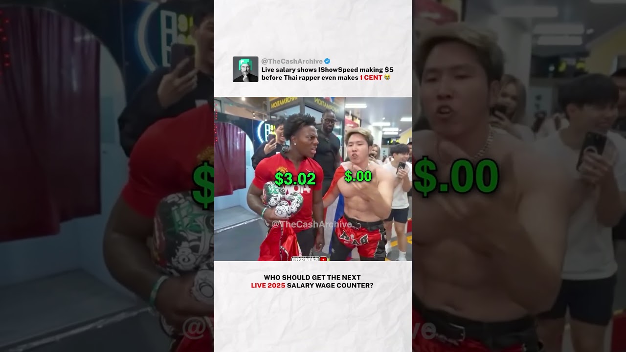 IShowspeed is so RICH compared to MOST rappers... 🤯 #money