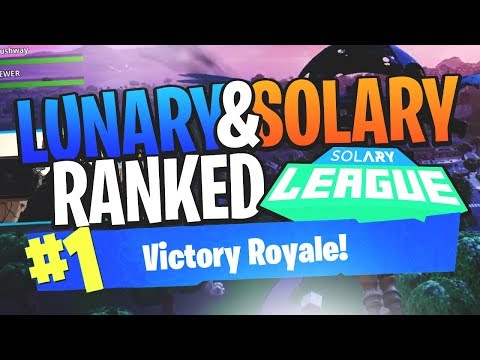 SOLARY & LUNARY EN SOLARY LEAGUE ! TOP 1 EN RANKED KINSTAAR 1 VS 4