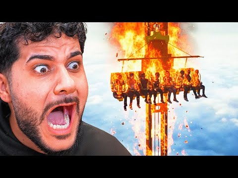 The tallest roller coaster in the world!