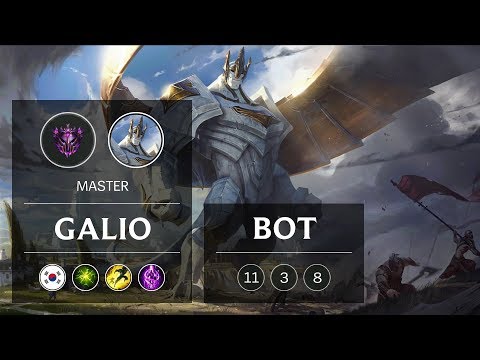 Galio Bot vs Kai'Sa - KR Master Patch 9.2