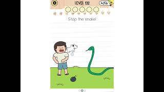 Brain Test 5 Level 132: Find his dog! Walkthrough