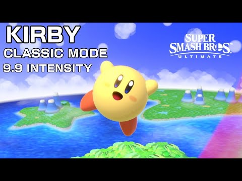 Super Smash Bros Ultimate Kirby classic mode 9.9 Intensity (No Continues)