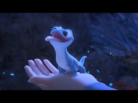 Frozen 2  - The Fire Spirit Scene Elsa Meets Bruni (2019)