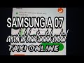 HOW TO SET RINGTONES IN THE GRAB DRIVER APPLICATION WITH A SAMSUNG A 07 PHONE