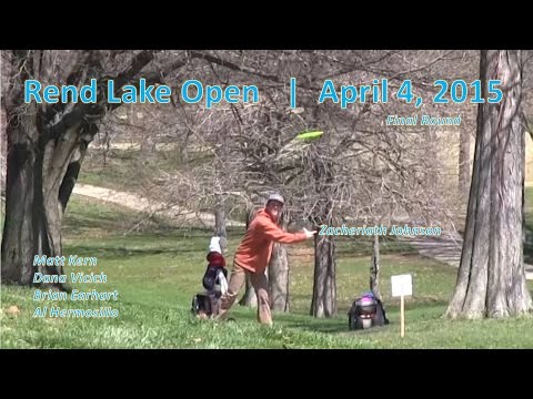 The Disc Golf Guy - Vlog #281 - Rend Lake B-Tier - Rnd 2 - Vicich, Johnson, Al H, Kern, Earhart
