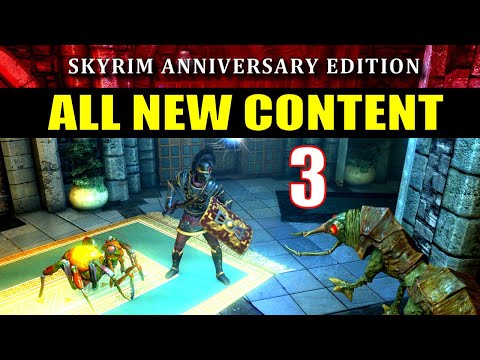 Skyrim Anniversary Edition DLC Walkthrough - Part 3 - How to Get a DAEDRIC CROSSBOW Early Game