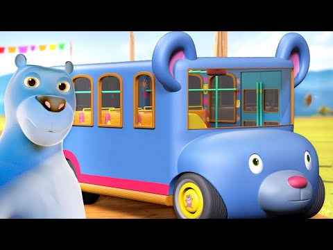 Bhalu Ki Bus Ghume Gol Gol Gol, भालु की बस घूमे गोल गोल गोल, Hindi Rhyme & Kids Song