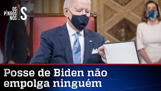 Posse de Biden empolga menos que o próprio presidente