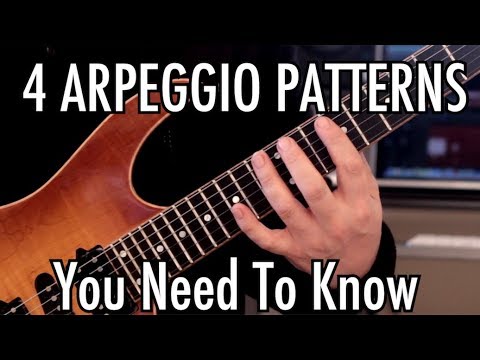 4 Arpeggio Patterns - Rick Graham