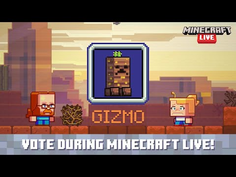 Minecraft Live 2023: Vote for The Gizmo!