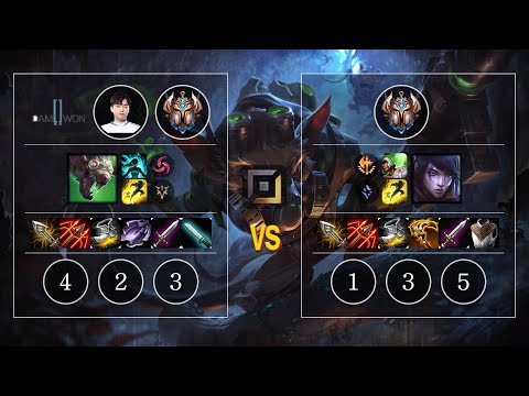 DWG Nuclear Twitch vs Aphelios Bot - KR Patch 10.12