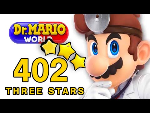 Dr. Mario World 402 3 STARS Walkthrough OkRingo GAMING 💊