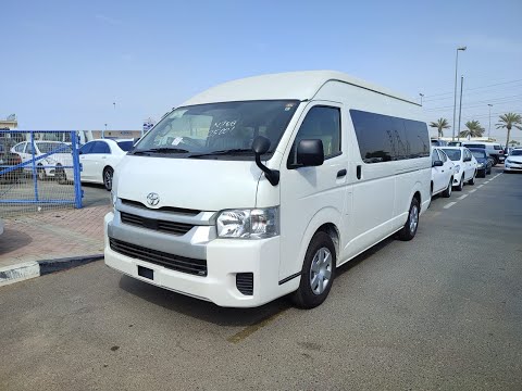 NEW TOYOTA HIACE 2021,WHITE, CC 2700.-STEERING : RIGHT HAND DRIVE (RHD) For EXPORT.