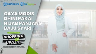 Putuskan Hijrah, Intip Gaya Modis Dhini Aminarti Pakai Hijab Panjang & Baju Syari, Tampak Anggun