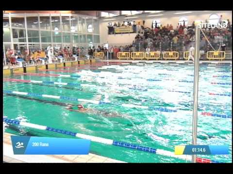 Serie 9 dei 200 Rana  Assoluti Maschi Master - Campionati Regionali Masters 2014 di Veneto e Friuli