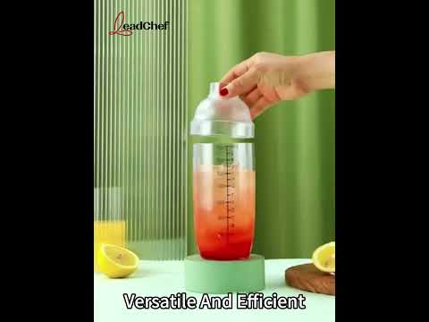 The Plastic Cocktail Shaker: Mix Like a Pro