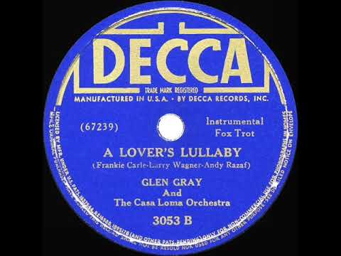 1940 HITS ARCHIVE: A Lover’s Lullaby - Glen Gray (instrumental)